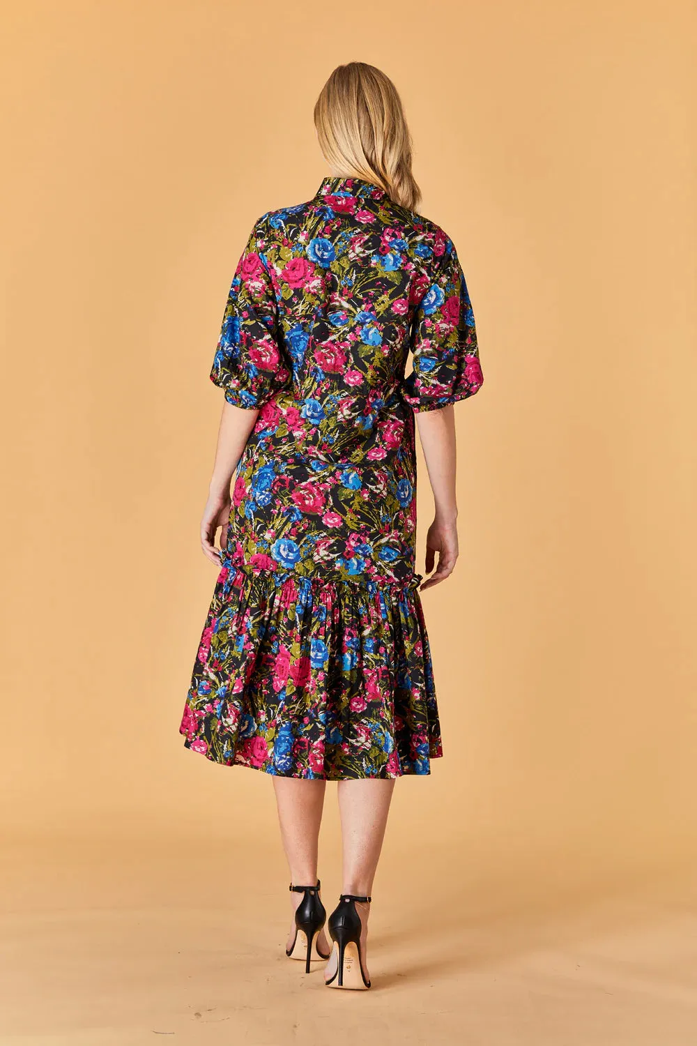 Grace Dress (Festive Floral)